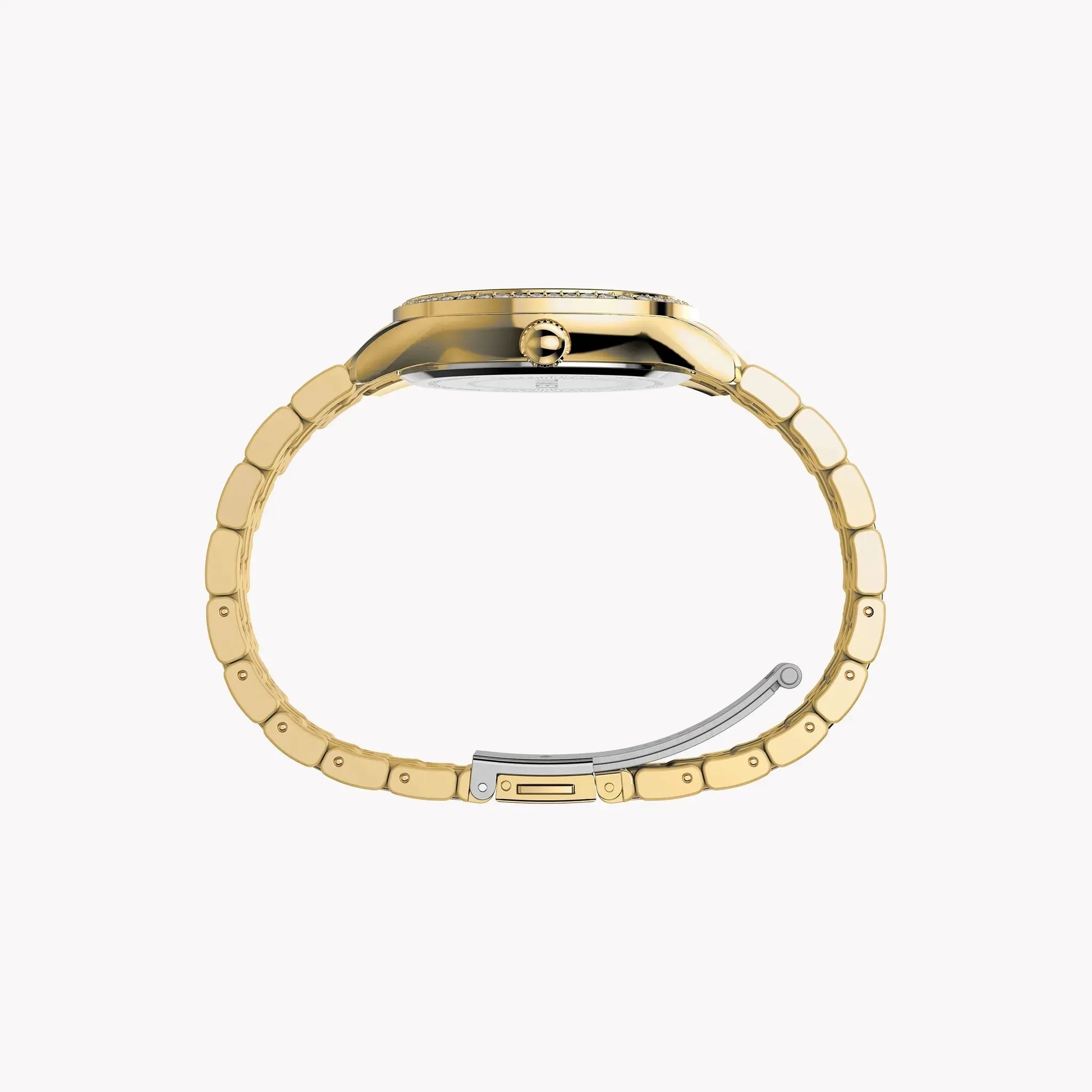 Timex Women's Gold-Tone Watch, Gold Dial | Tw2w17600 by TIMEX