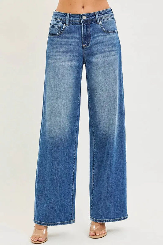 RISEN Slouchy Baggy Jeans with Pockets by RISEN