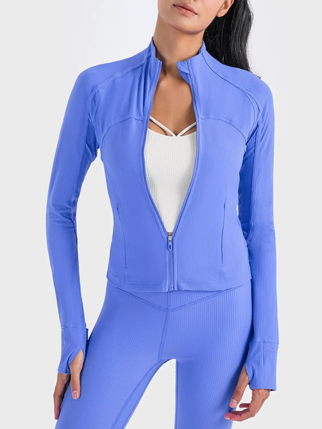 Millennia Zip-Up Long Sleeve Sports Jacket by Millennia