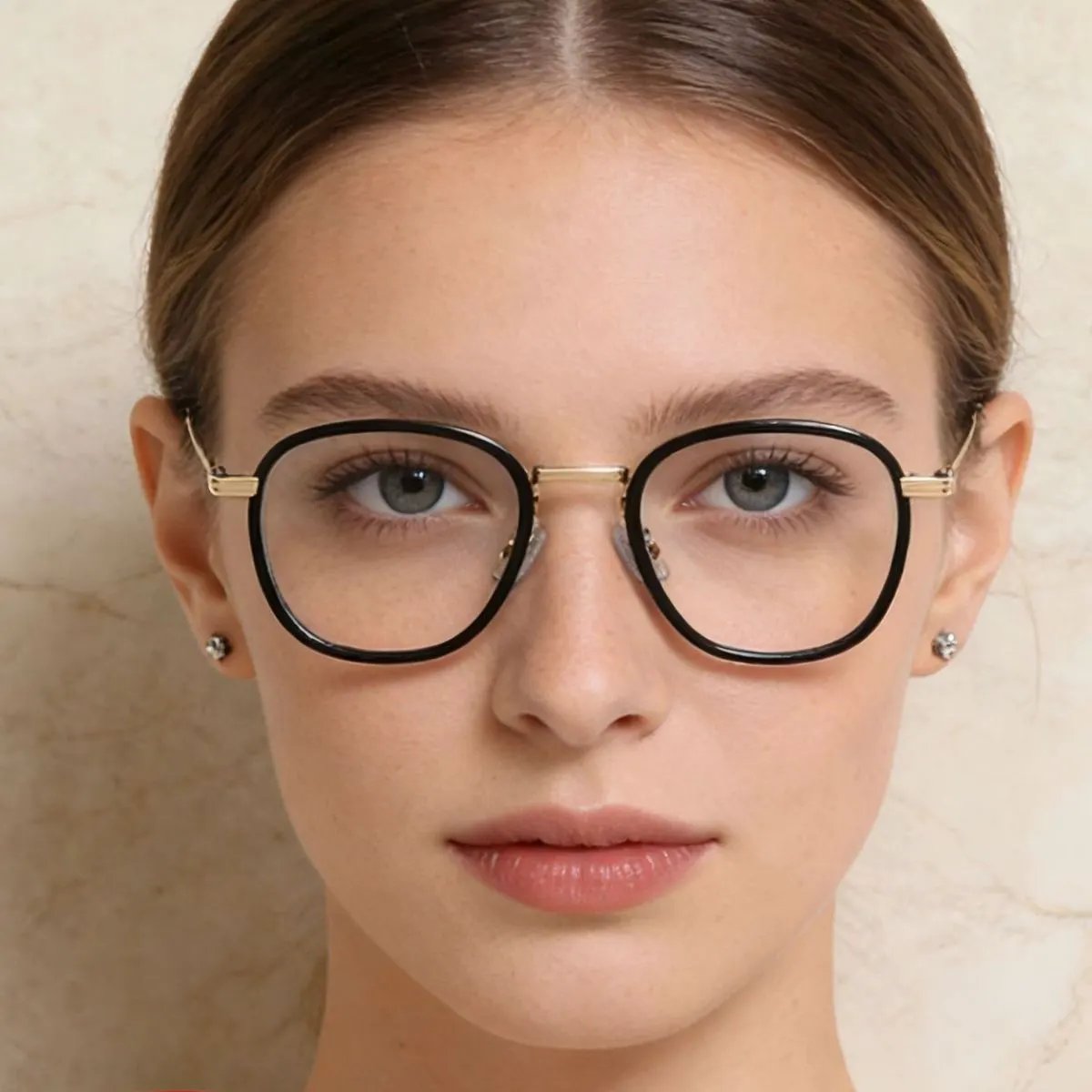 Lightweight Metal Temples Glasses by Equanimity Essence