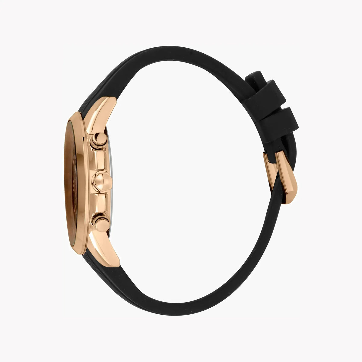 Just Cavalli Men's Black Silicone Watch, Rose Gold Case | Jc1g175p0025 by JUST CAVALLI