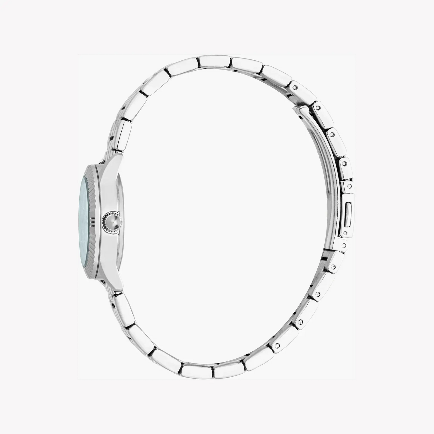 Just Cavalli Women's Silver Watch, Light Blue Dial | Jc1l328m0045 by JUST CAVALLI