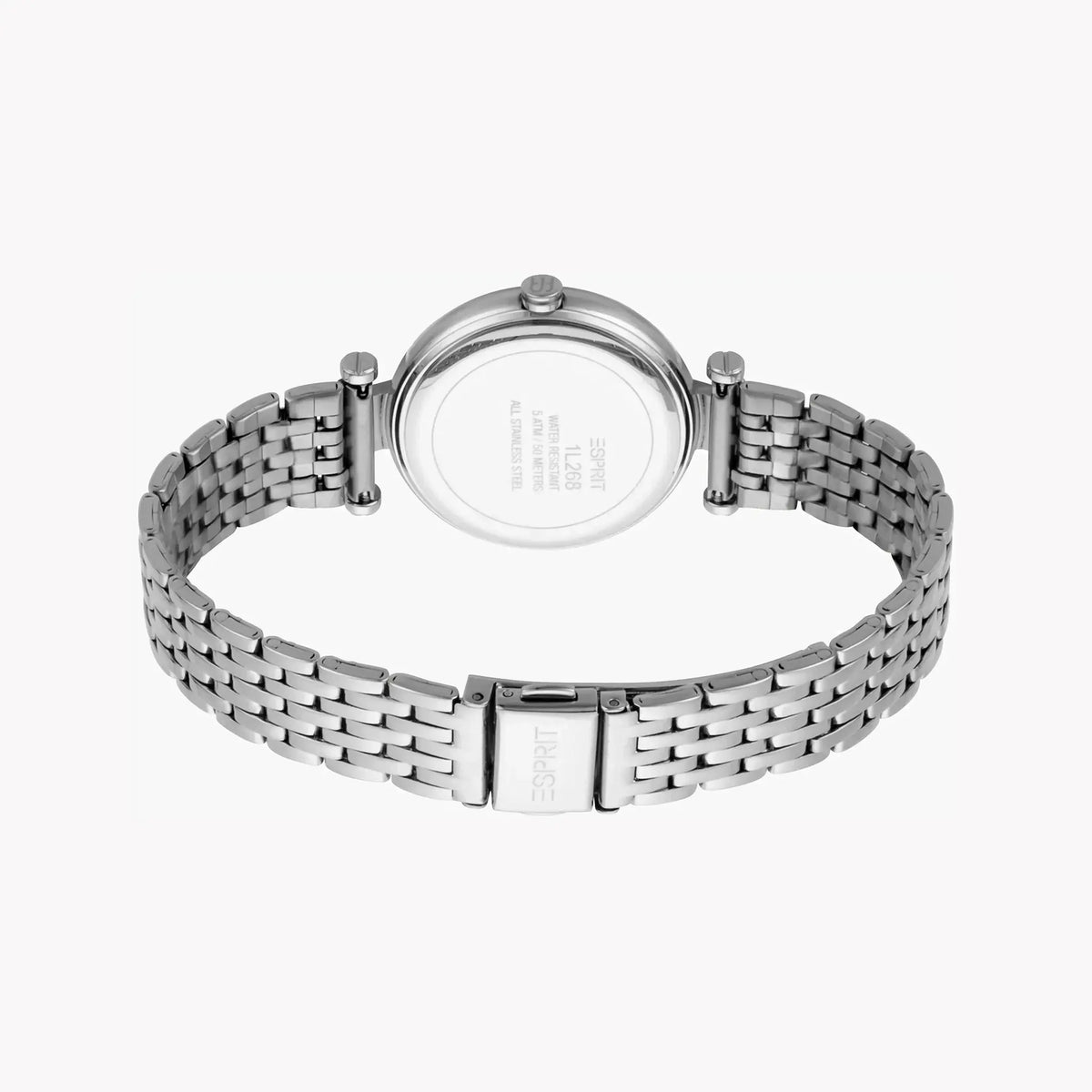 Esprit Women's Silver Stainless Steel Watch, Silver Dial | Es1l078m0015 by ESPRIT
