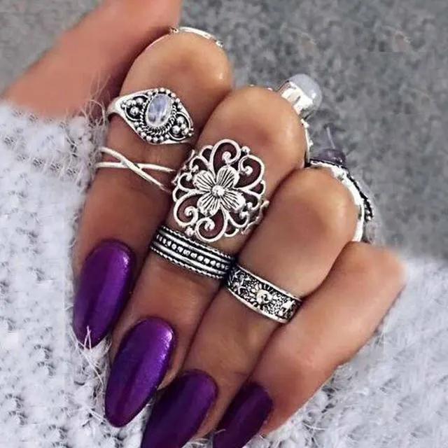 Our Favorite set of rings - Vintage Knuckle Rings! by Maiden-Art