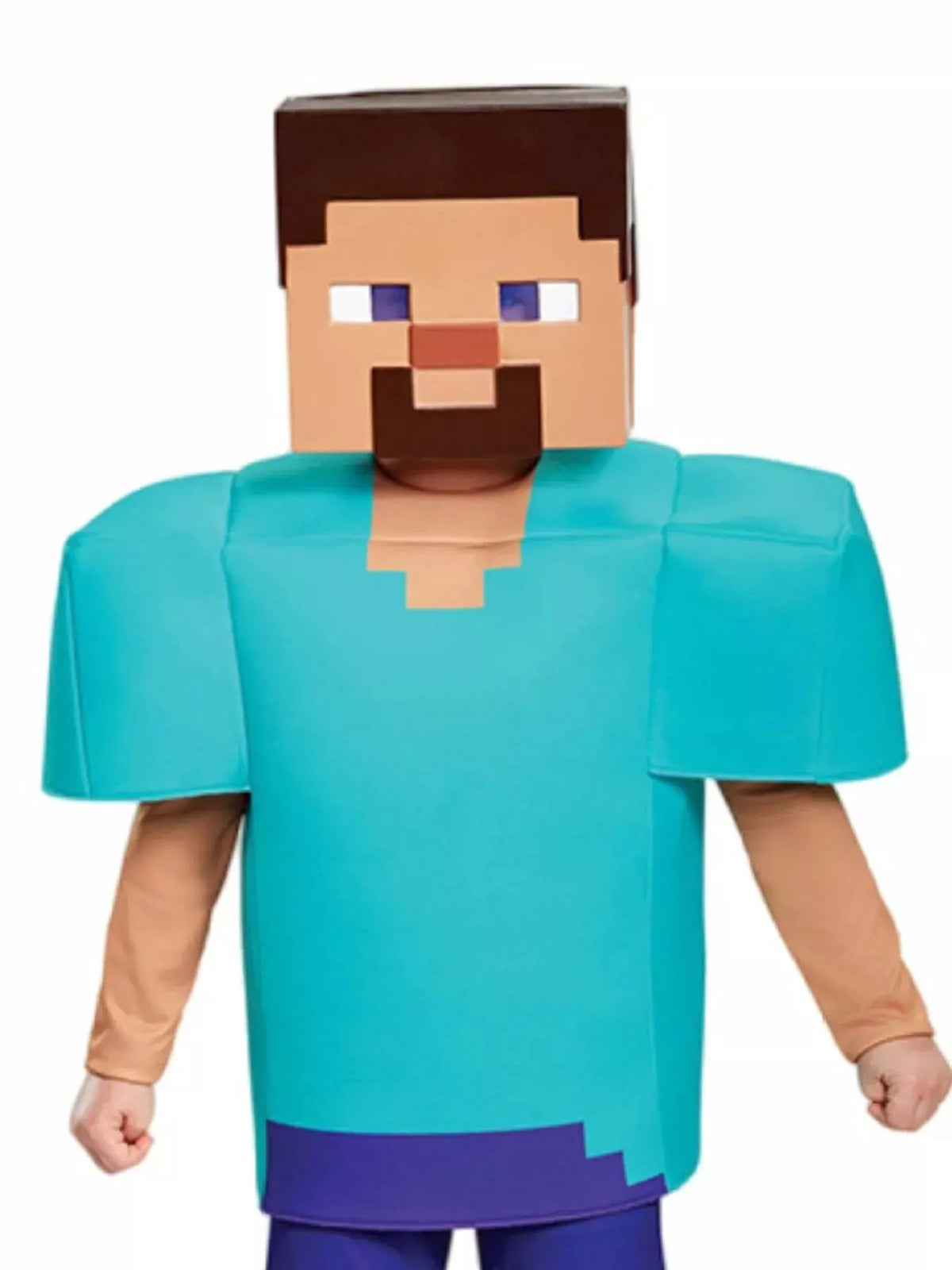 Children's Minecraft Pixelated Print Costume Set by Trendsi