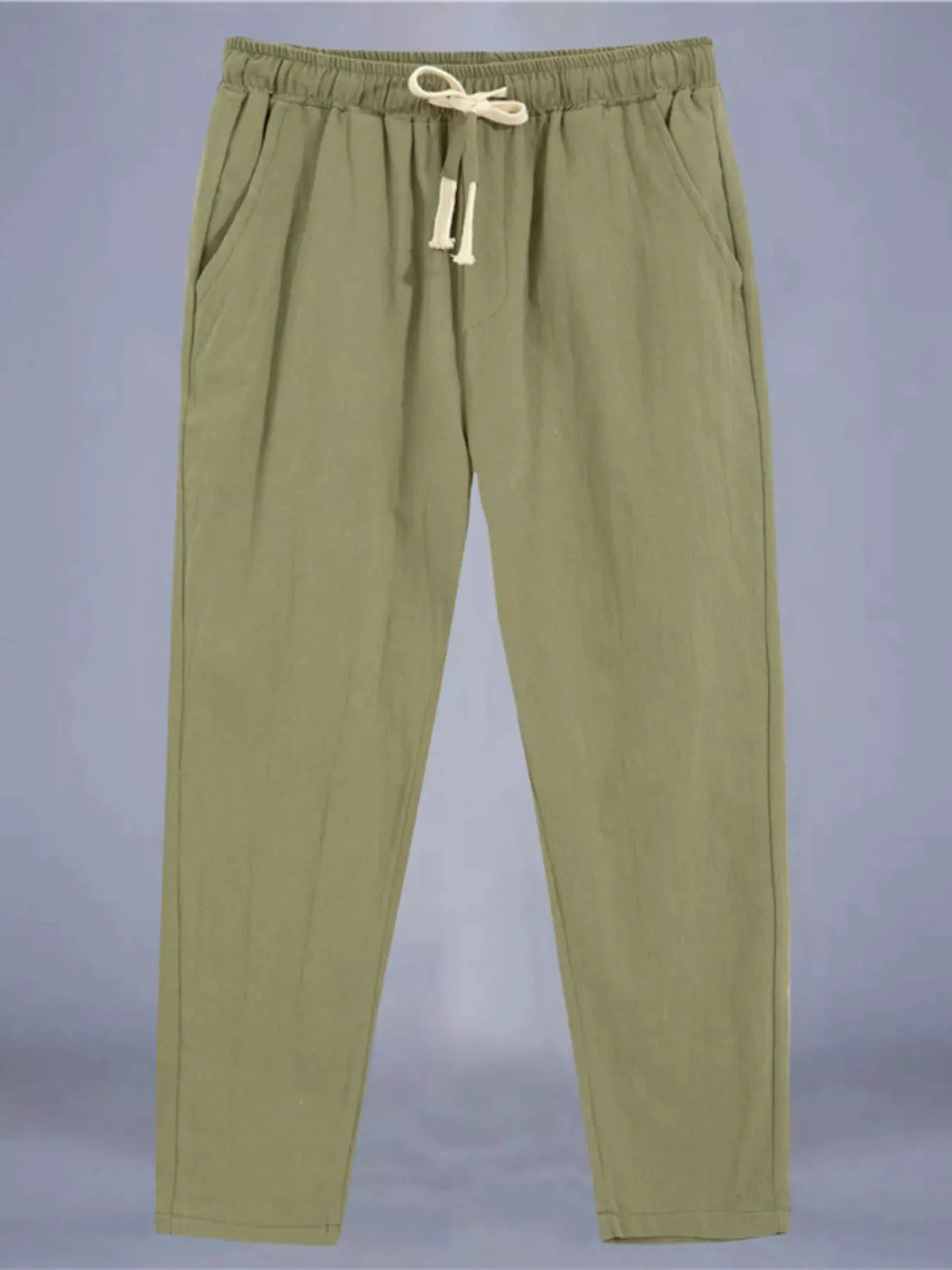Men's Plus Size Drawstring Loose Fit Pants by Partner Label