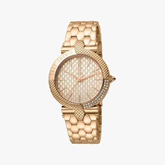 Just Cavalli Women's Rose Gold Watch, Elegant Design | Jc1l105m0095 by JUST CAVALLI
