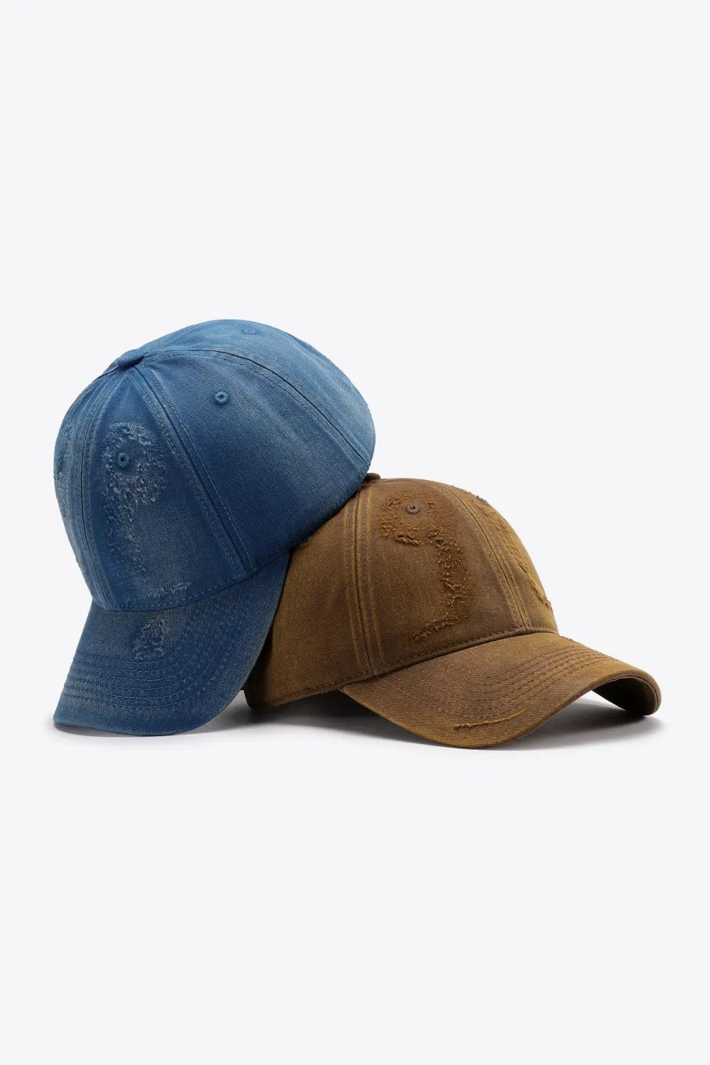 Distressed Adjustable Baseball Cap by Partner Label