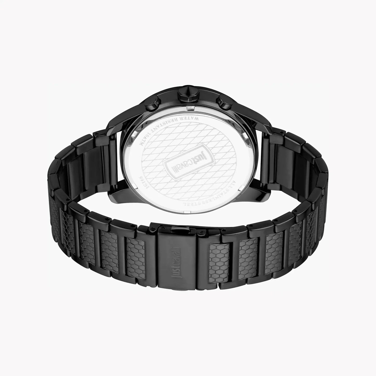 Just Cavalli Men's Black Stainless Steel Watch, Black Dial | Jc1g166m0065 by JUST CAVALLI