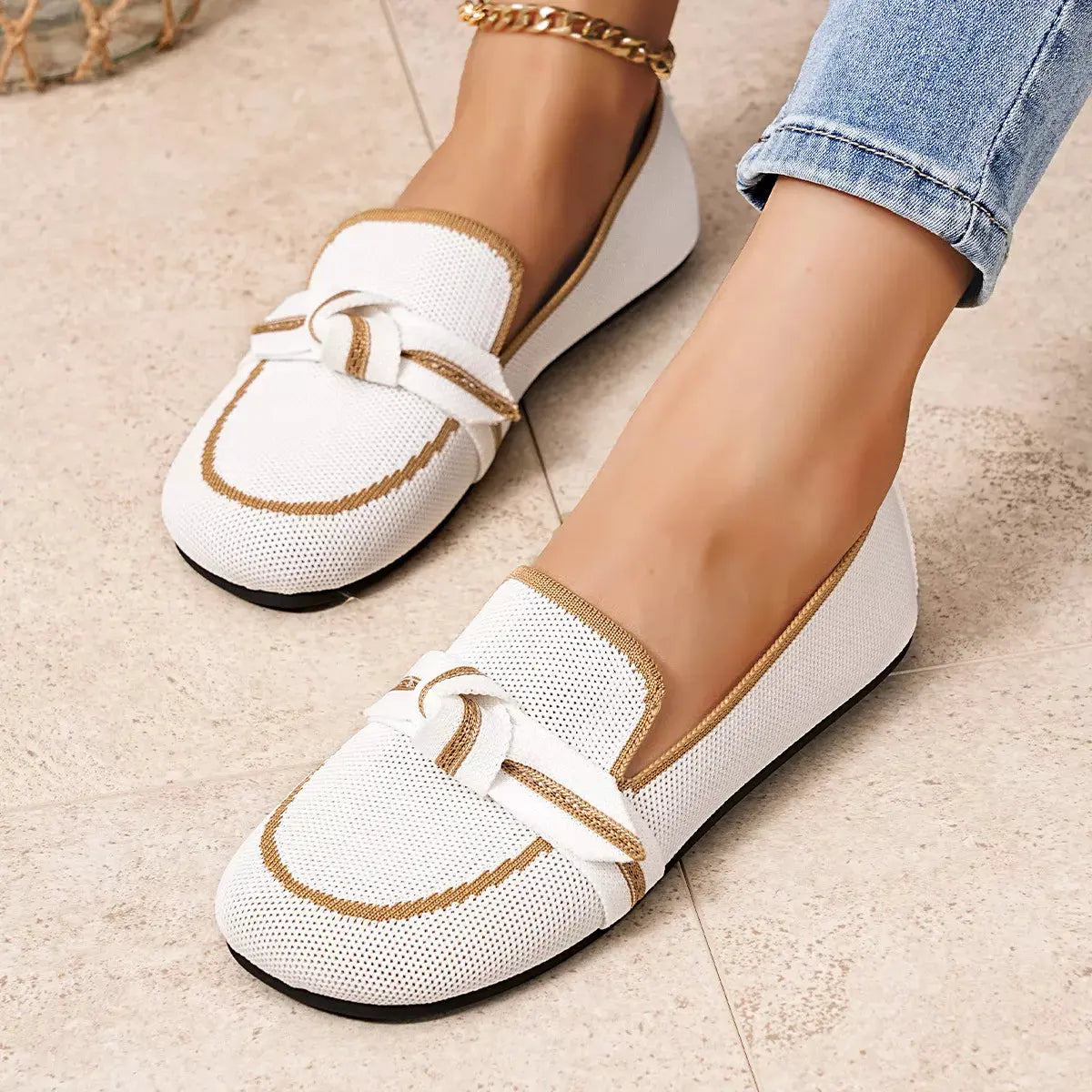 Breathable Mesh Slip-Ons by Partner Label
