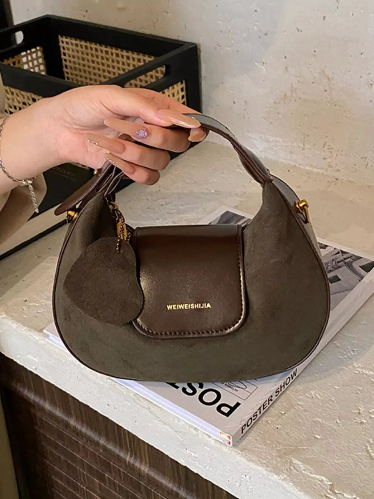 Top Handle Crossbody Bag by Partner Label