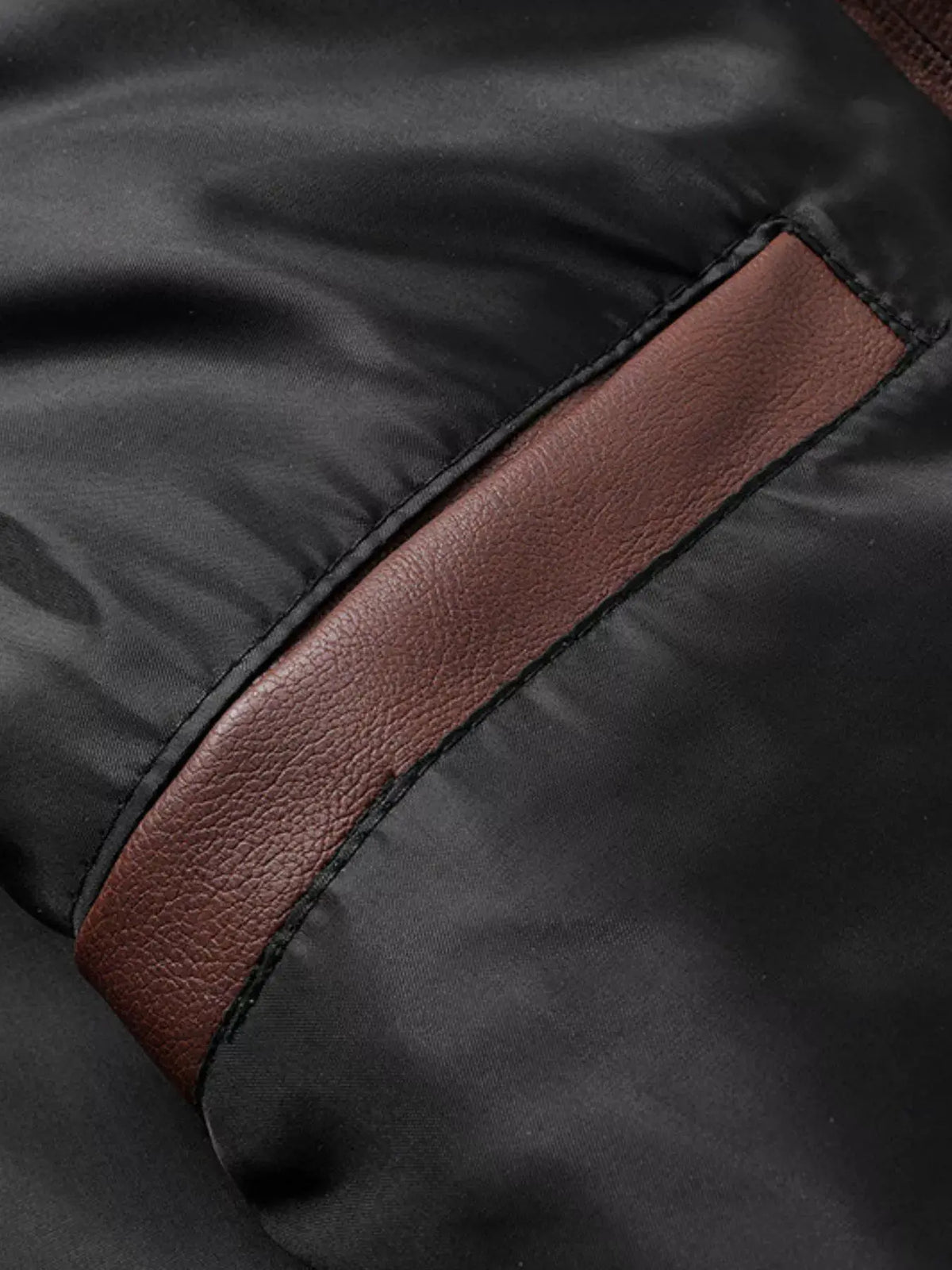 Men's Full Size Hooded Faux Leather Motorcycle Jacket Plus Size by Trendsi