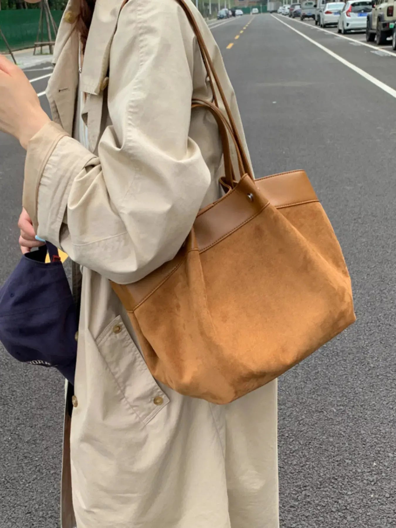 Lightweight Classic Color Tote Bag by Partner Label