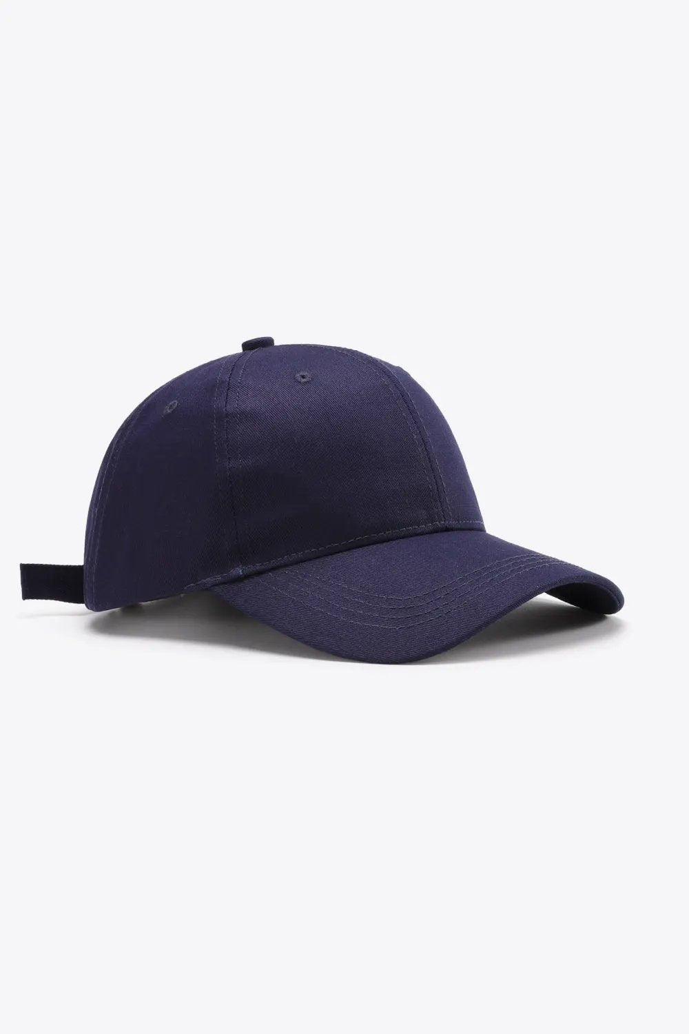Plain Adjustable Cotton Baseball Cap by Partner Label