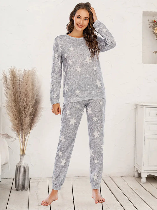 Star Top and Pants Lounge Set by Partner Label