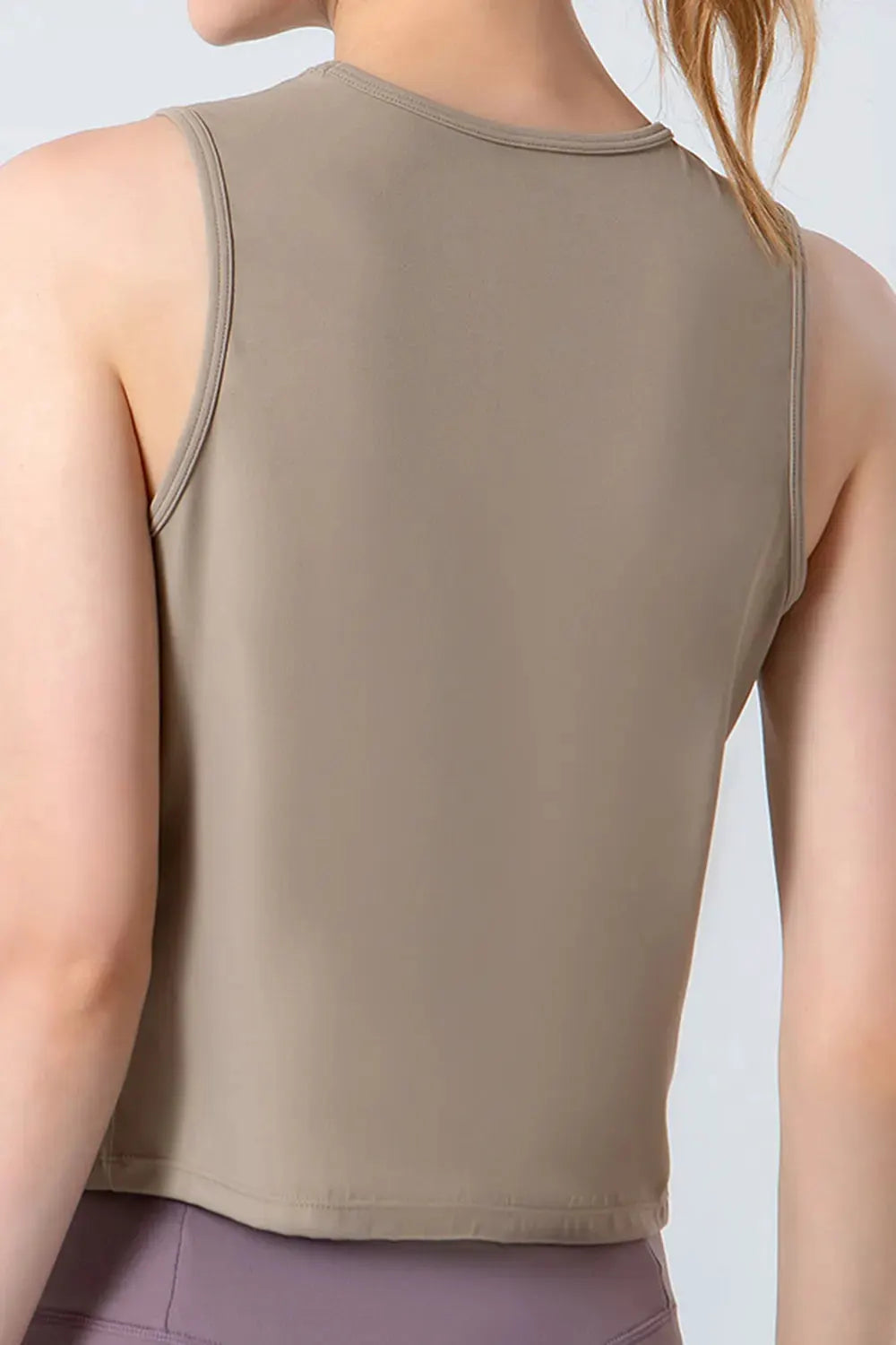 Round Neck Active Tank by Partner Label