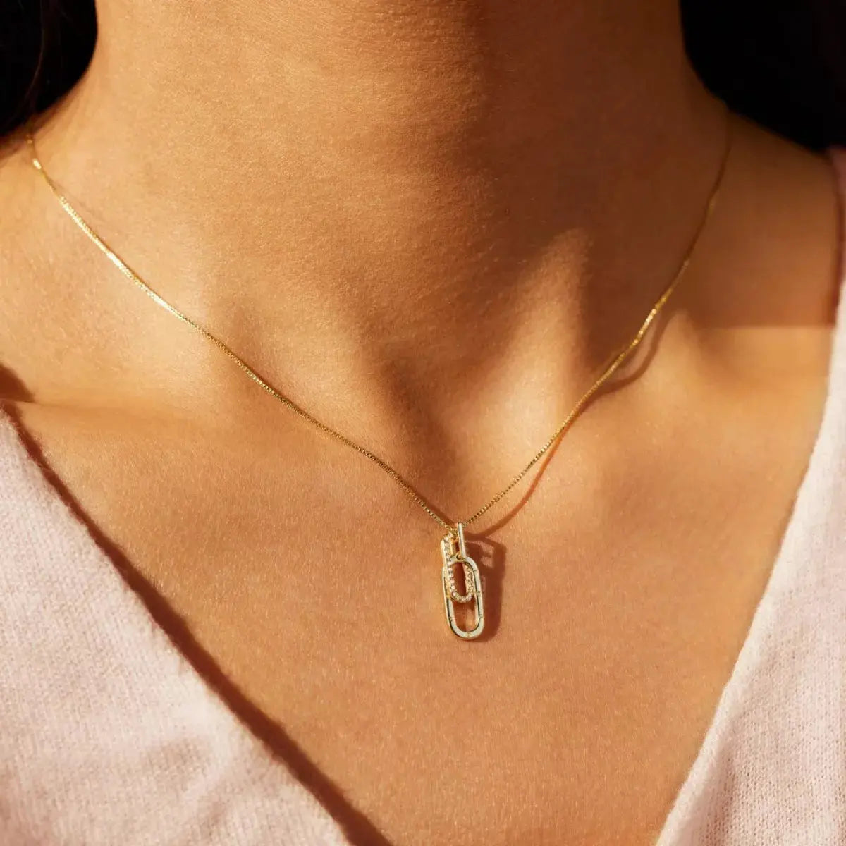 925 Sterling Silver Pendant Necklace by Partner Label