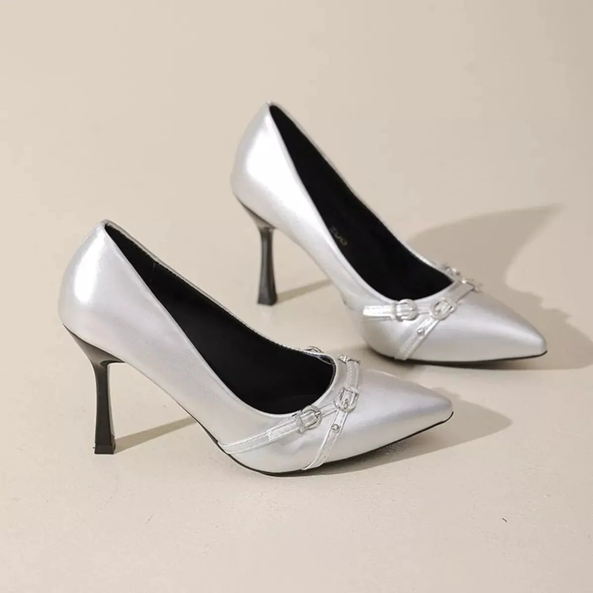 Point Toe High Heels Pumps by Partner Label