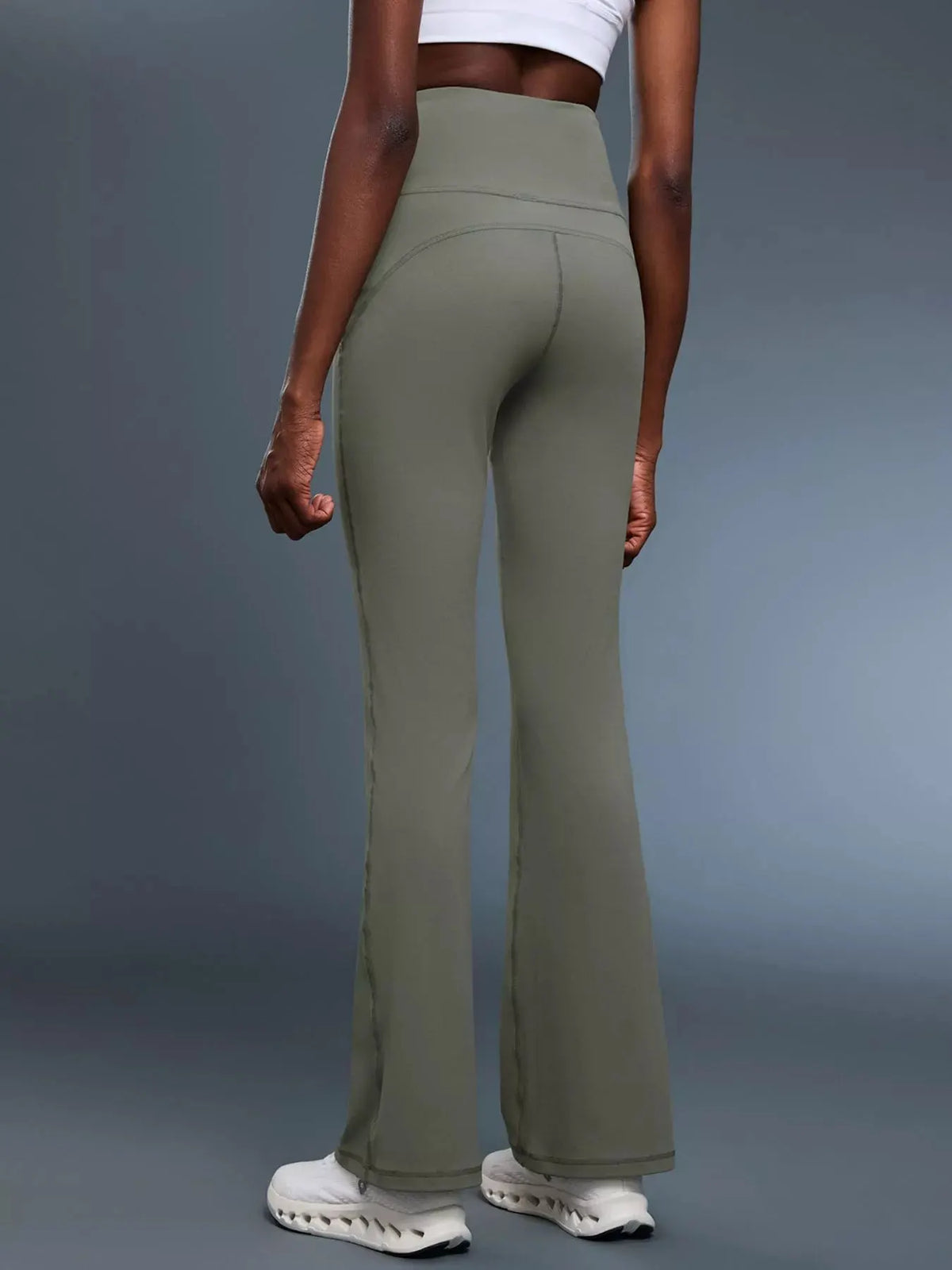 High-Waisted Flare Active Pants by Partner Label