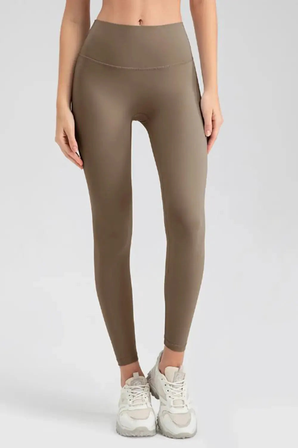 Wide Waistband Sport Leggings by Partner Label
