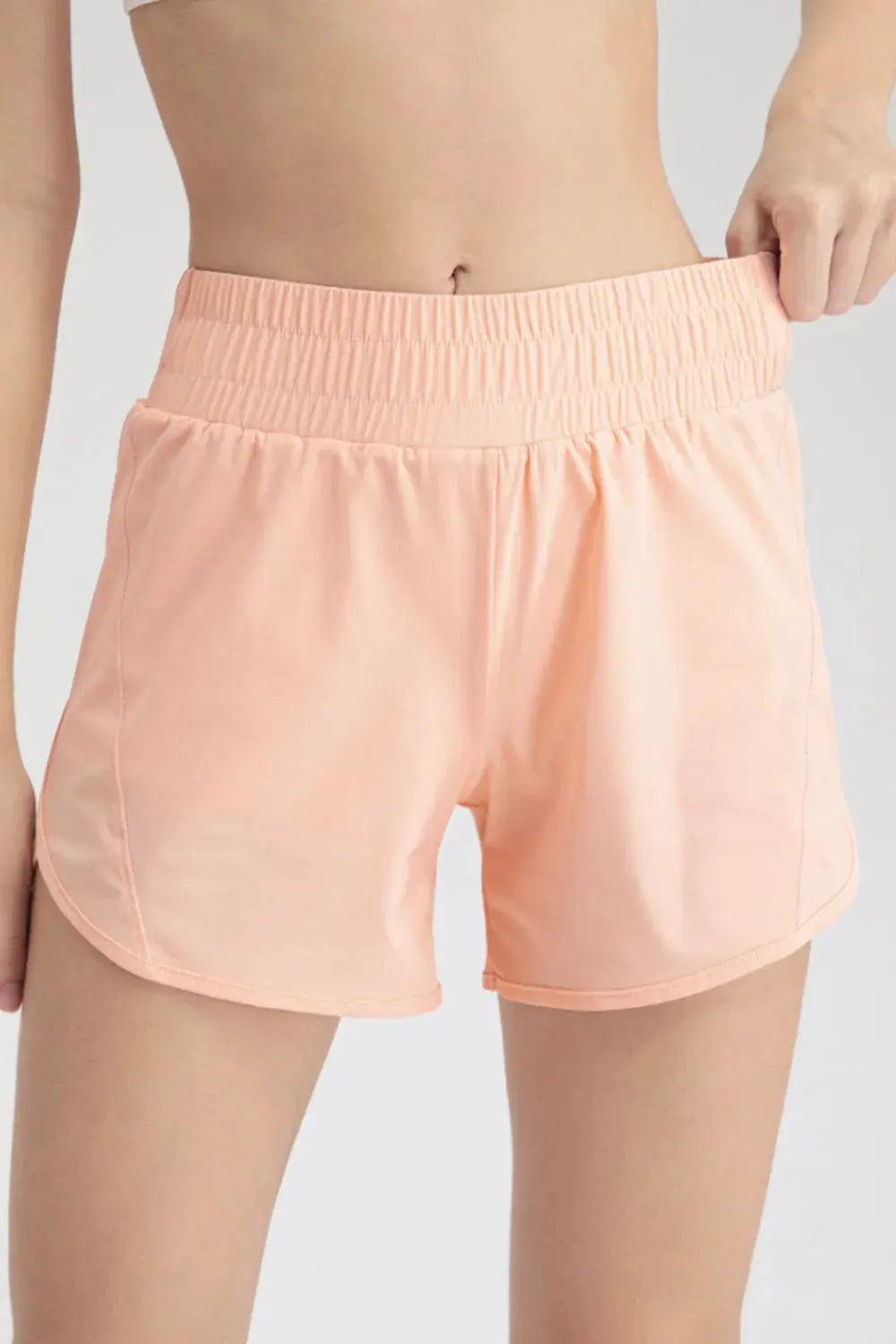 Elastic Waist Active Shorts by Partner Label