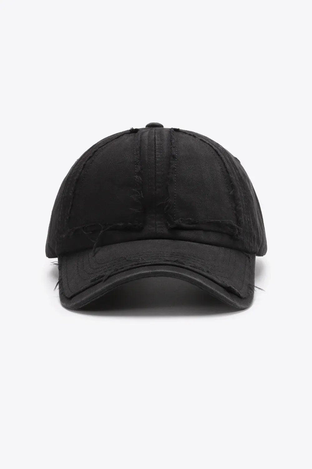 Distressed Adjustable Baseball Cap by Partner Label