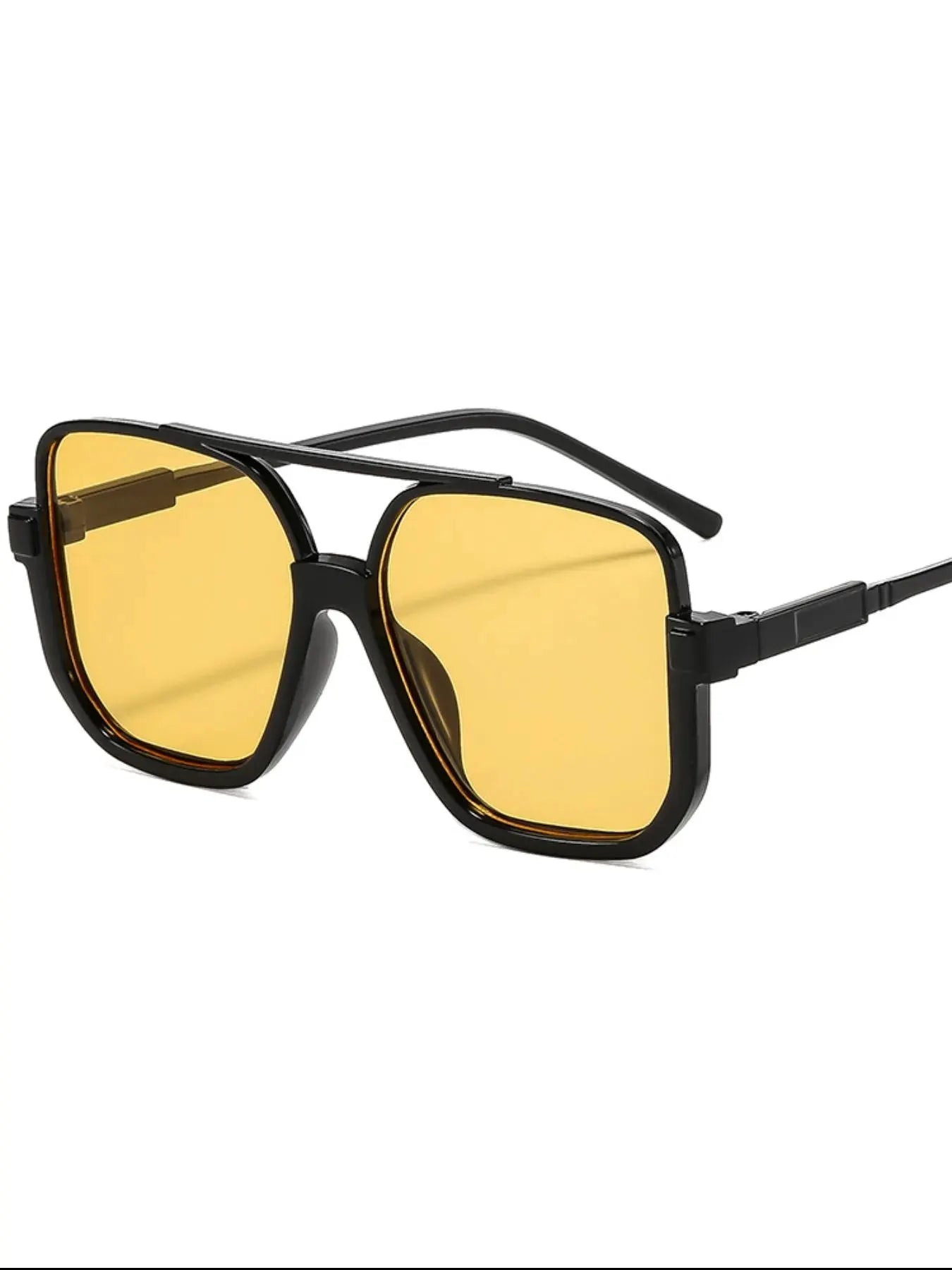 Oversized Square Frame Fashion Sunglasses by Equanimity Essence