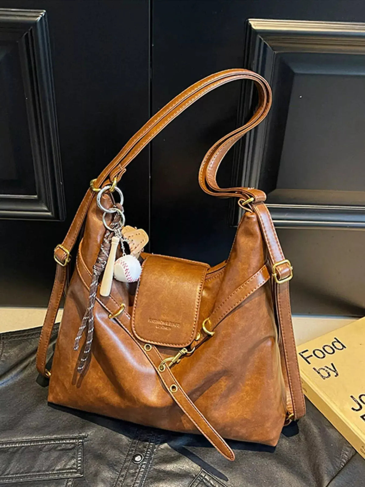 Adjustable Strap Convertible Bag by Partner Label