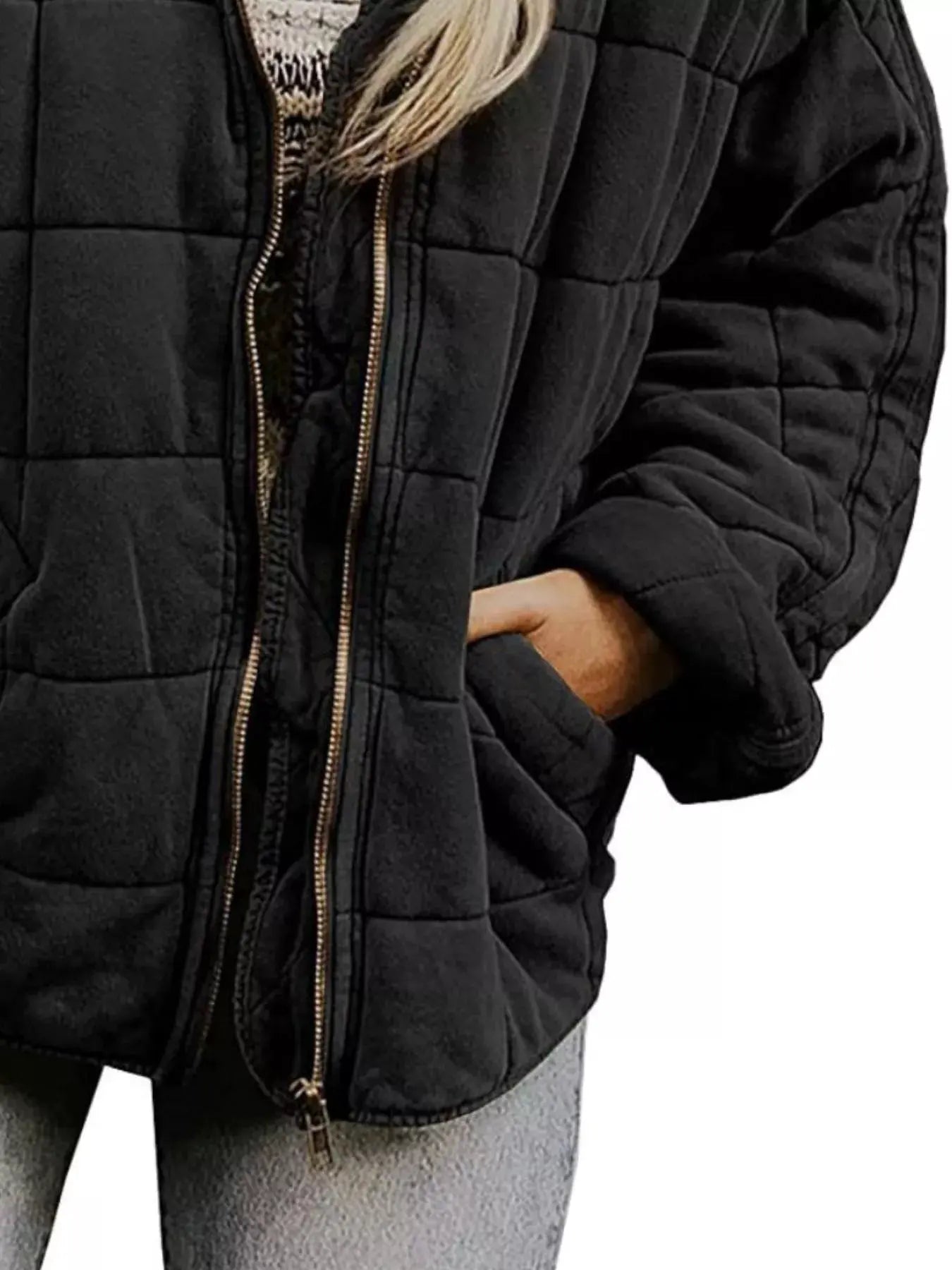 Quilted Zip Up Outerwear | Partner Labels Selection by Partner Label