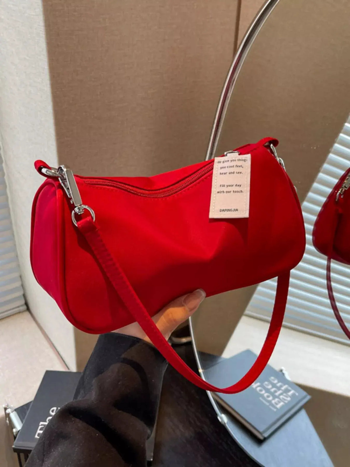 Solid Color Crossbody Bag by Partner Label