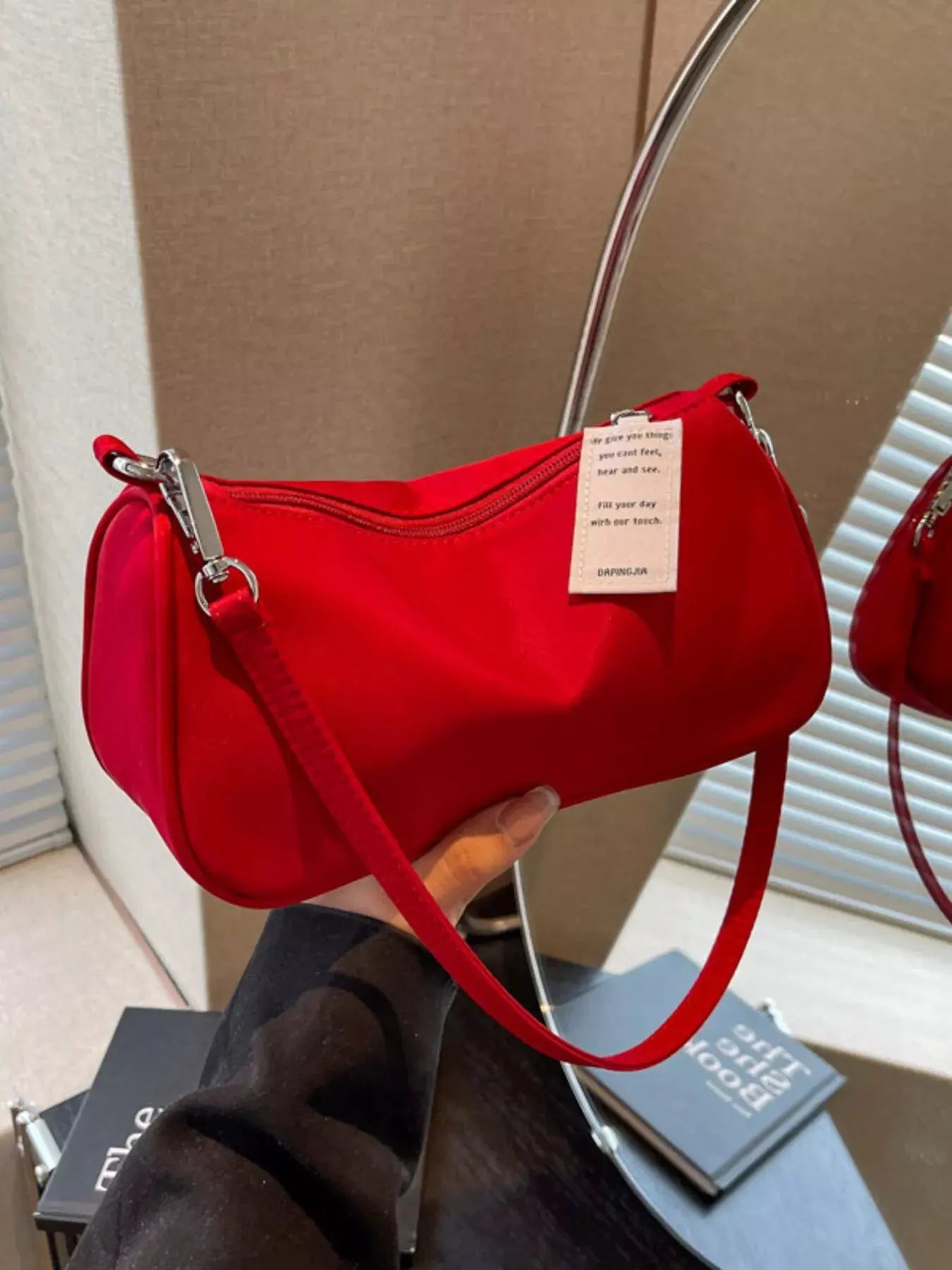 Solid Color Crossbody Bag by Partner Label