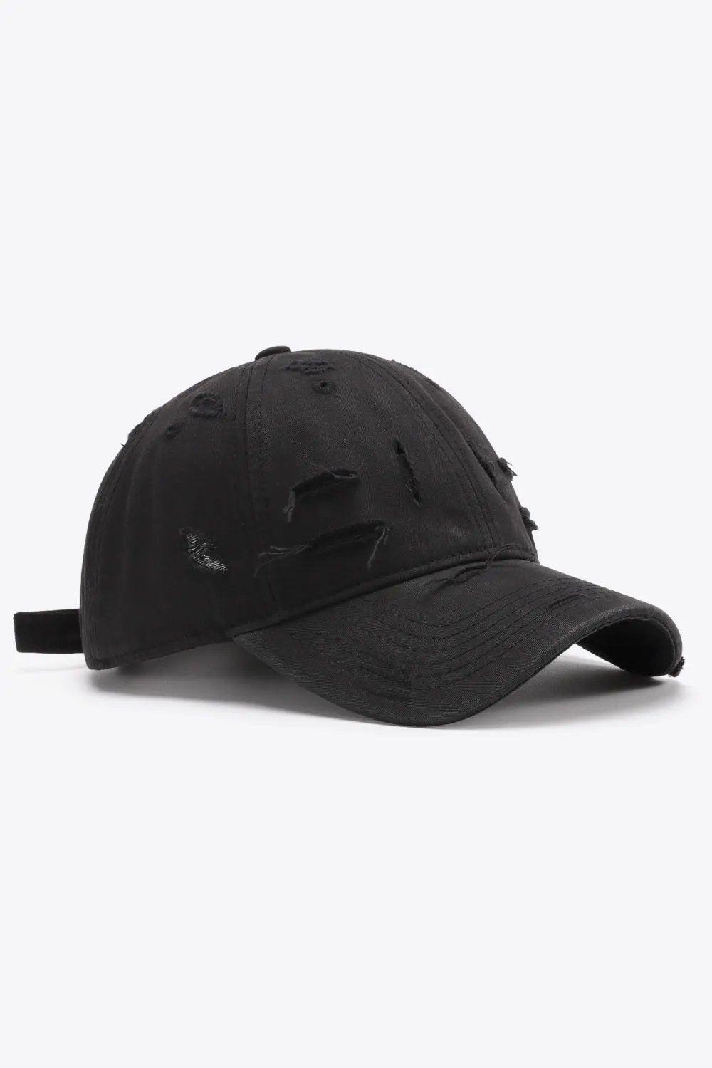 Distressed Adjustable Baseball Cap by Partner Label