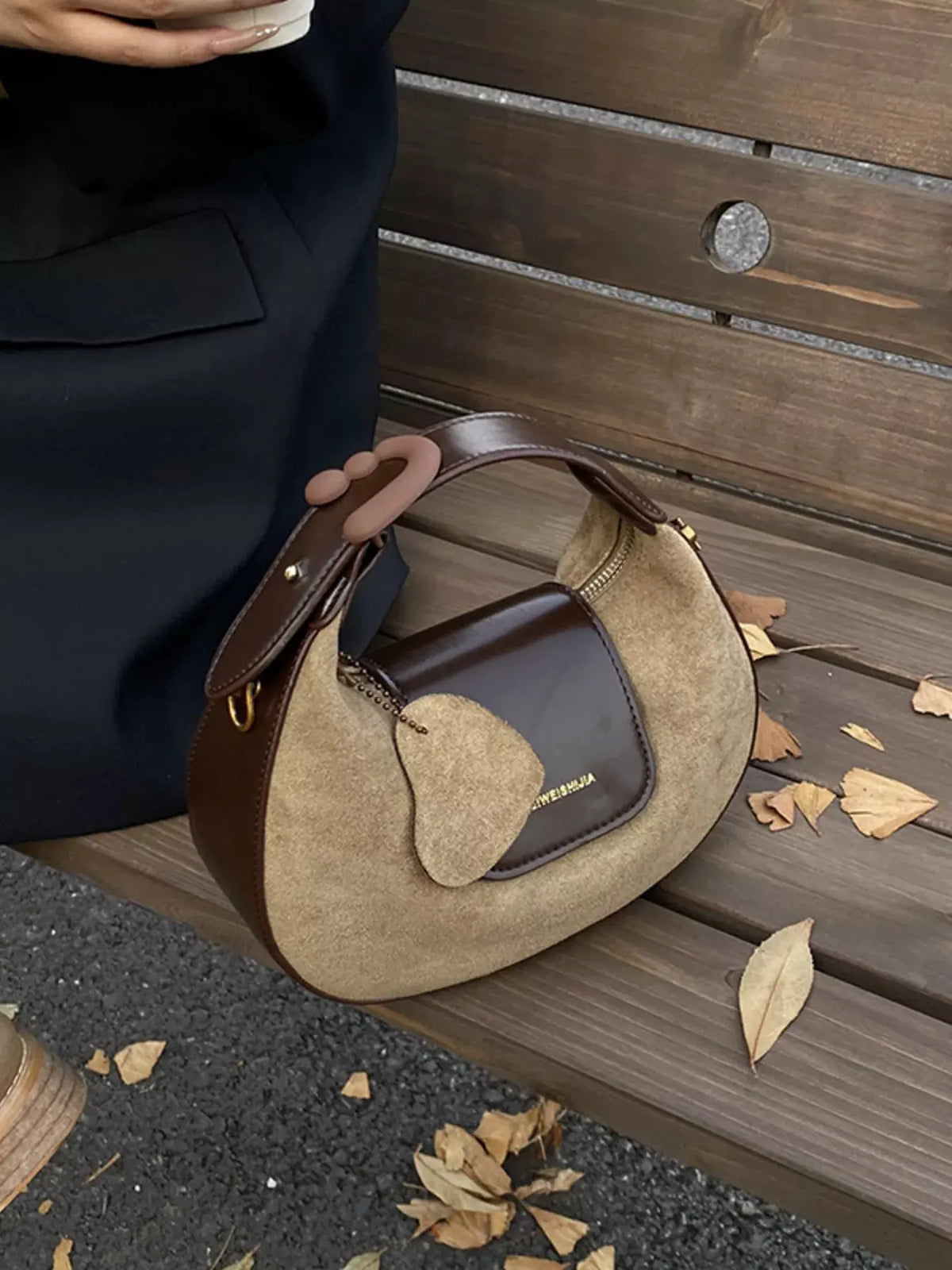 Top Handle Crossbody Bag by Partner Label