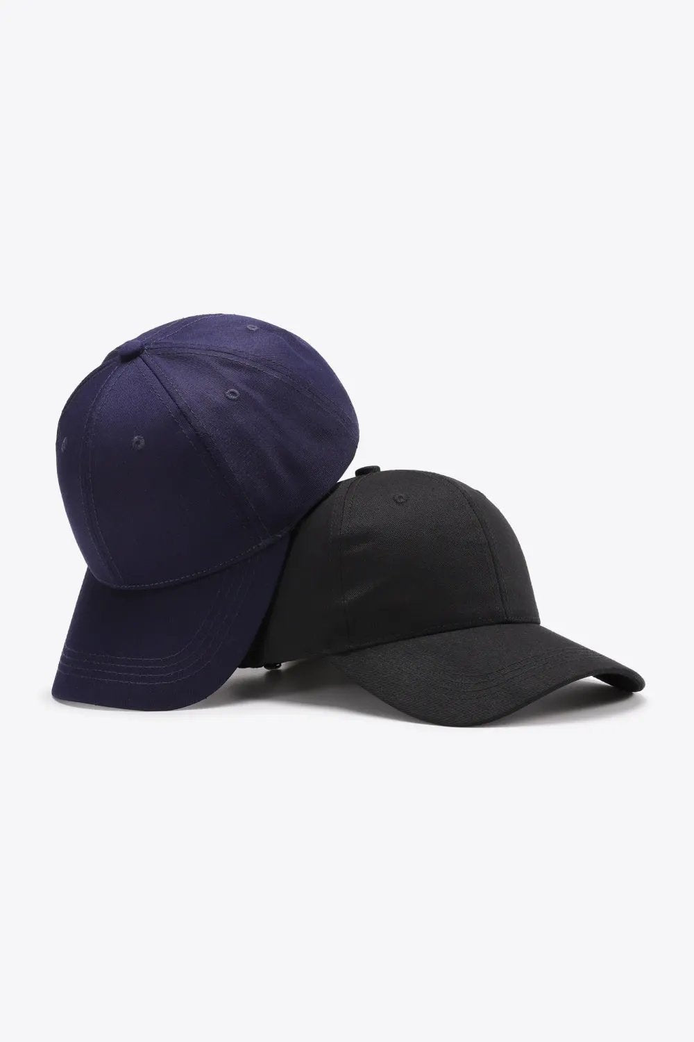 Plain Adjustable Cotton Baseball Cap by Partner Label
