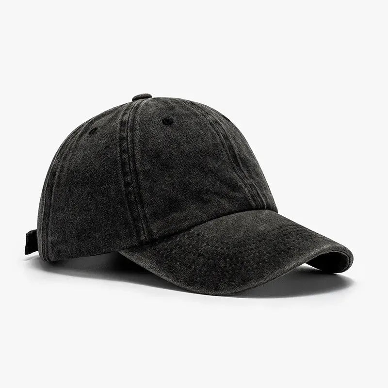 Washed Curved-Brim Baseball Cap by Partner Label