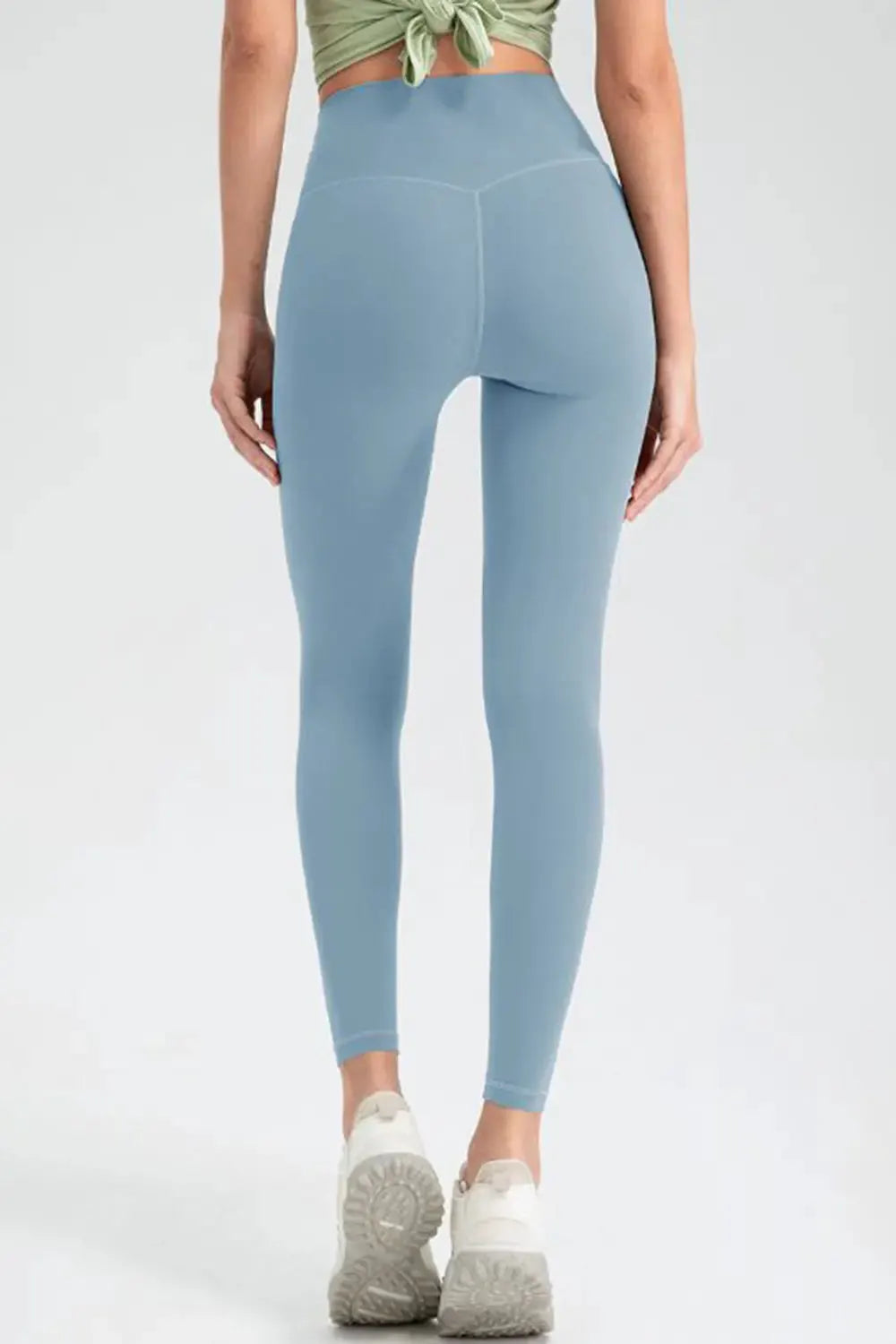 Wide Waistband High Waist Sport Leggings by Partner Label