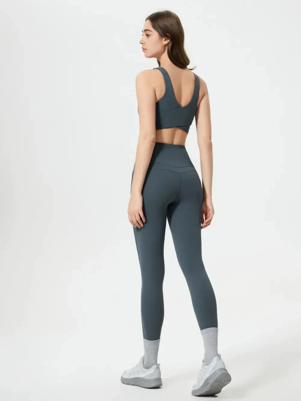 Millennia Wide Waistband Active Leggings by Millennia