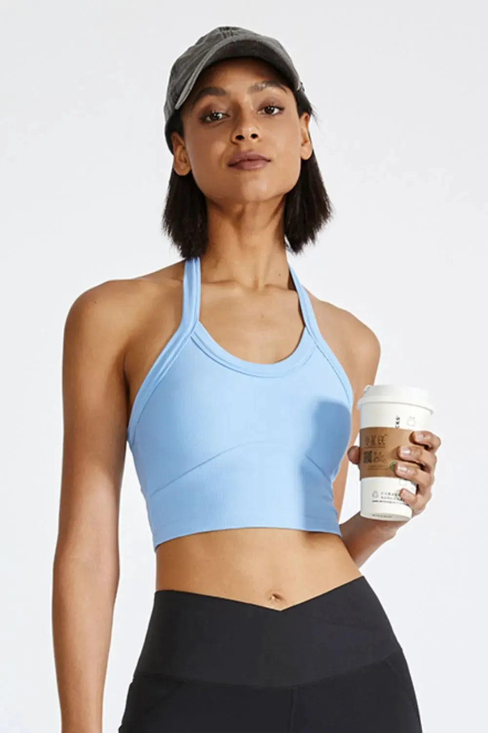 Halter Neck Active Cami by Partner Label