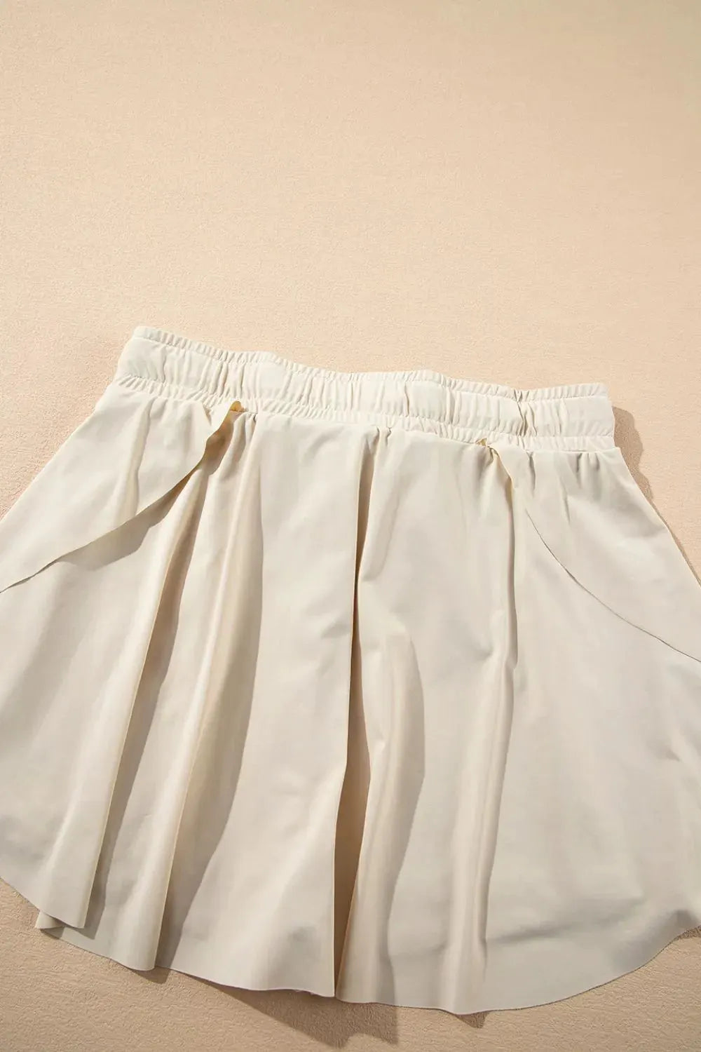 Drawstring High Waist Lined Active Skorts by Partner Label
