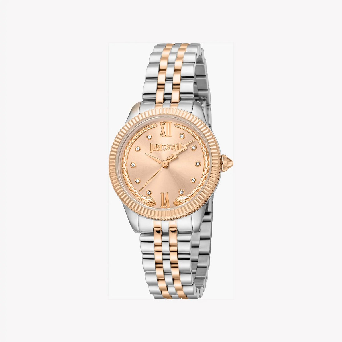 Just Cavalli Women's Two-Tone Watch, Rose Gold Dial | Jc1l315m0095 by JUST CAVALLI