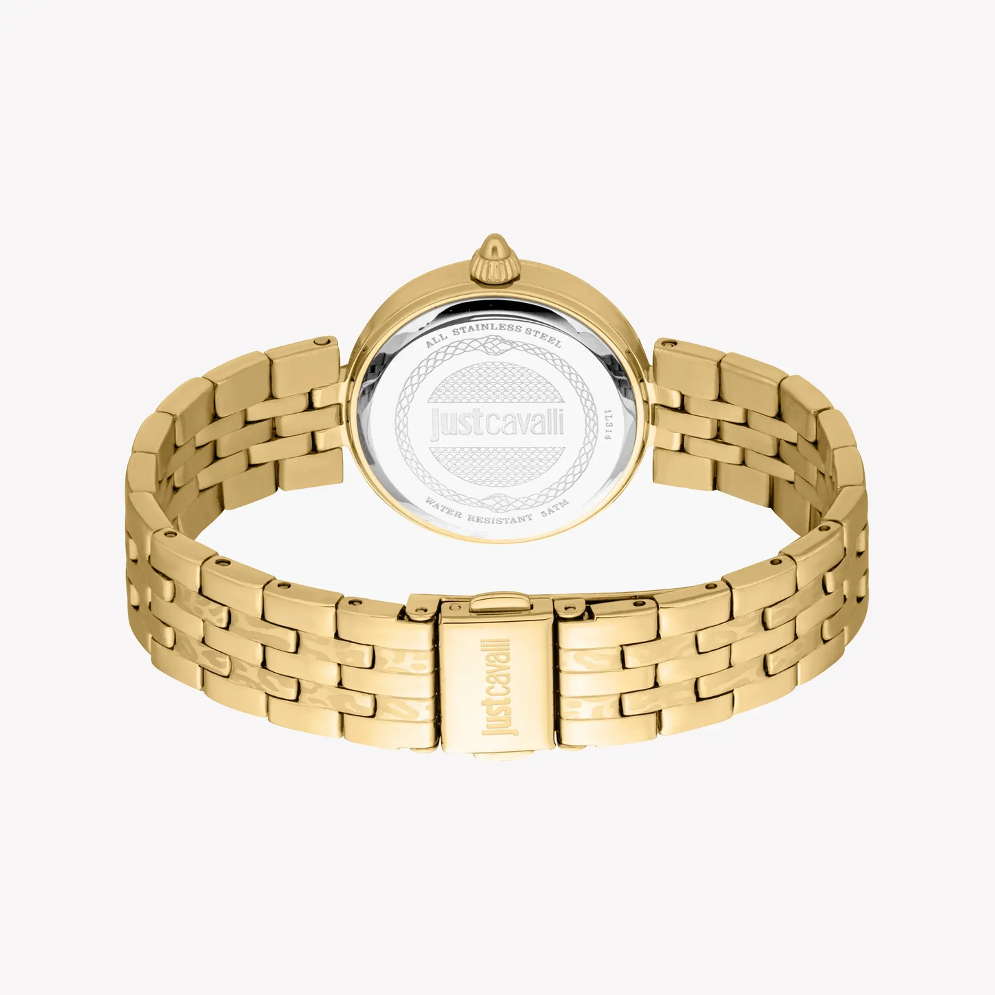 Just Cavalli Women's Gold Watch, Dark Green Dial | Jc1l314m0065 by JUST CAVALLI