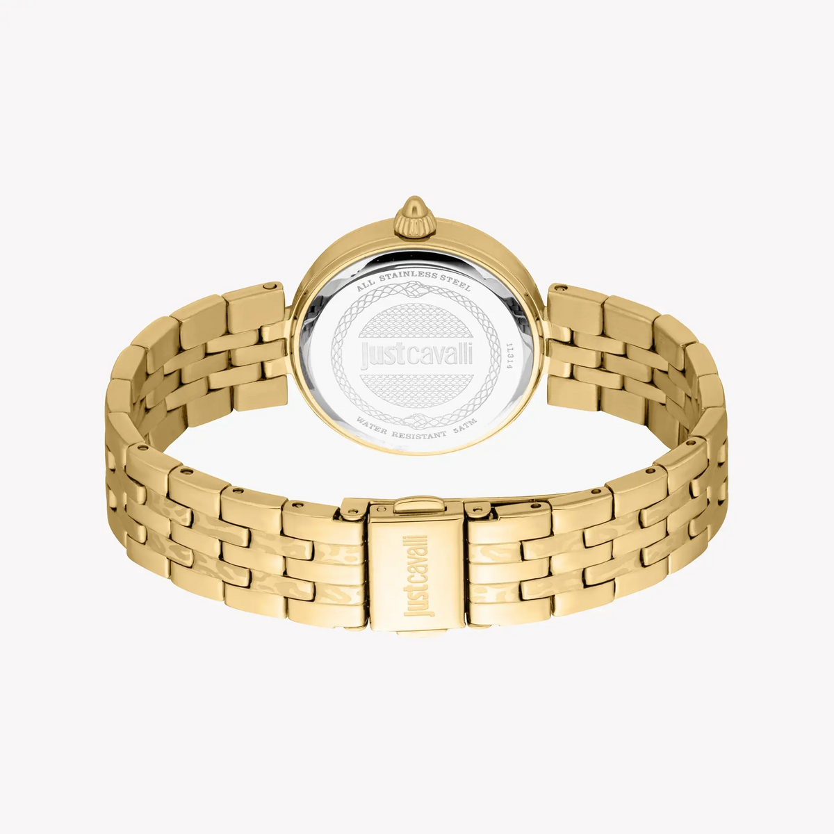 Just Cavalli Women's Gold Watch, Dark Green Dial | Jc1l314m0065 by JUST CAVALLI