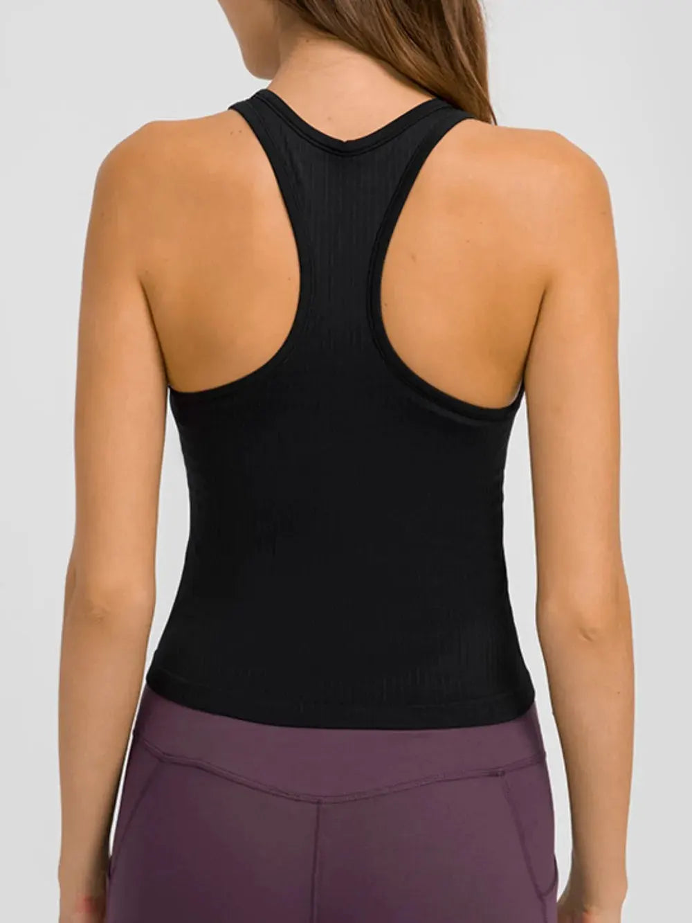 Millennia Round Neck Racerback Active Tank by Millennia