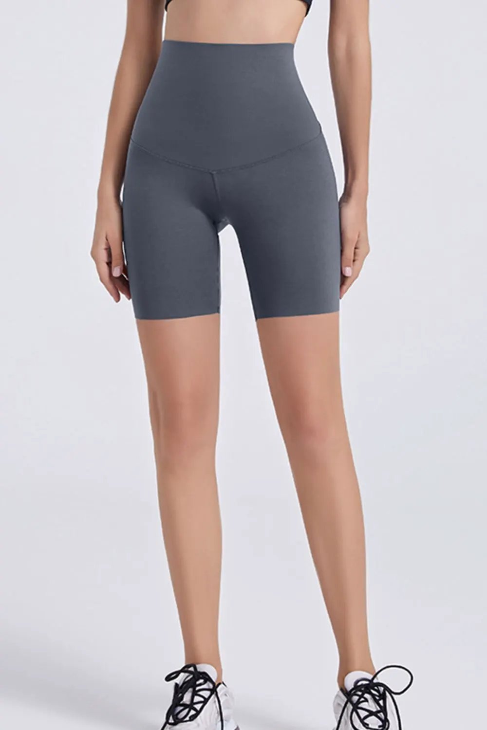 Wide Waistband Sports Shorts by Partner Label