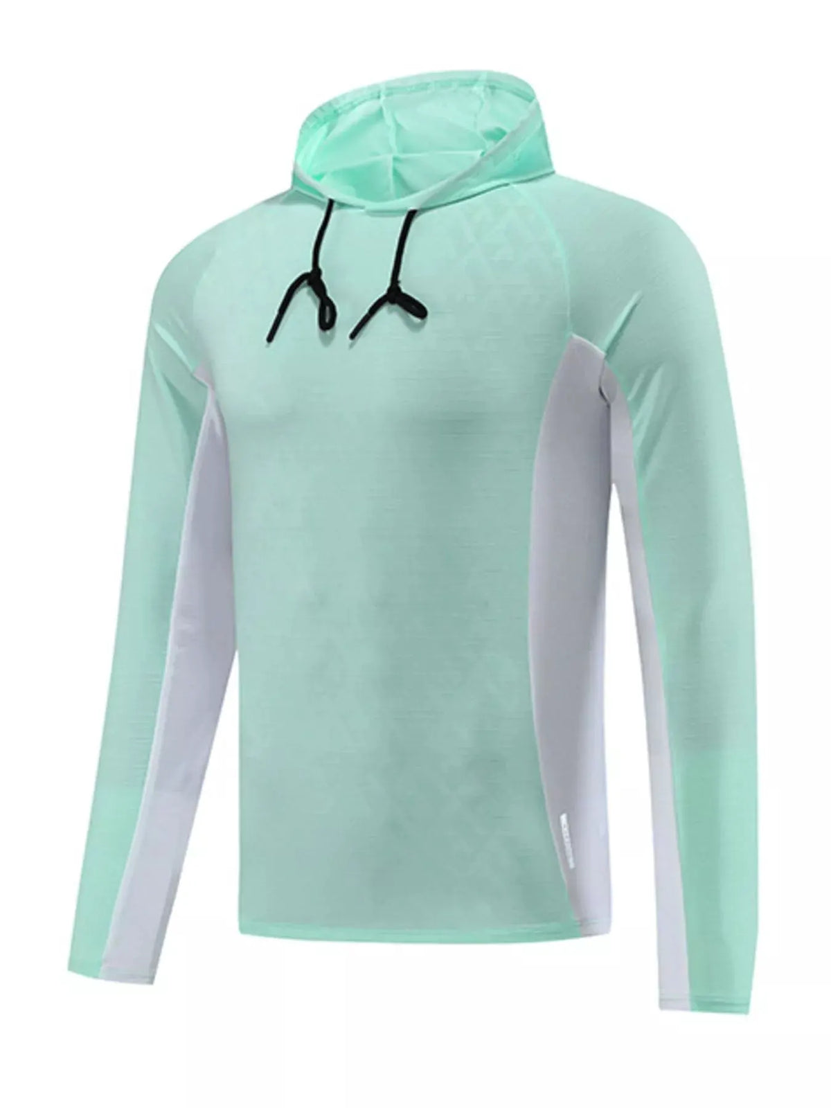 Men's Plus Size Raglan Sleeve Athletic Fit Hoodie by Trendsi