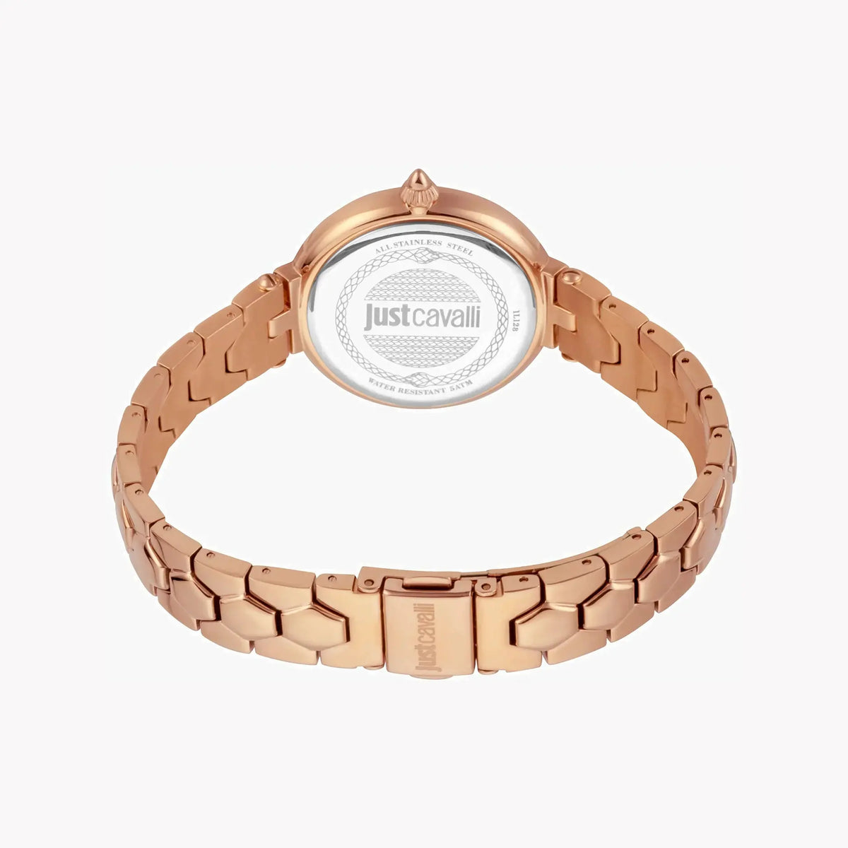 Just Cavalli Women's Rose Gold Watch, White Dial | Jc1l128m0585 by JUST CAVALLI