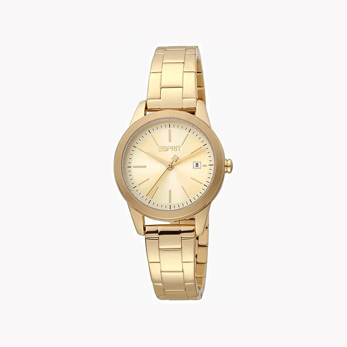 Esprit Women's Gold Stainless Steel Watch, Champagne Dial | Es1l140m0015 by ESPRIT