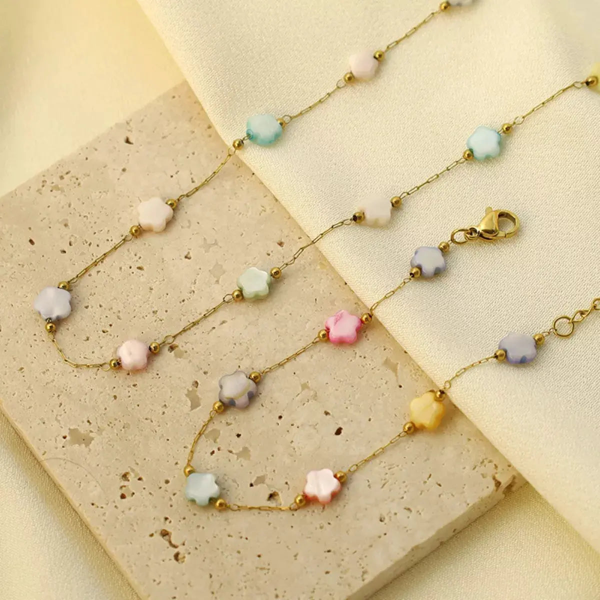 18K Gold-Plated Star Charm Necklace by Partner Labels