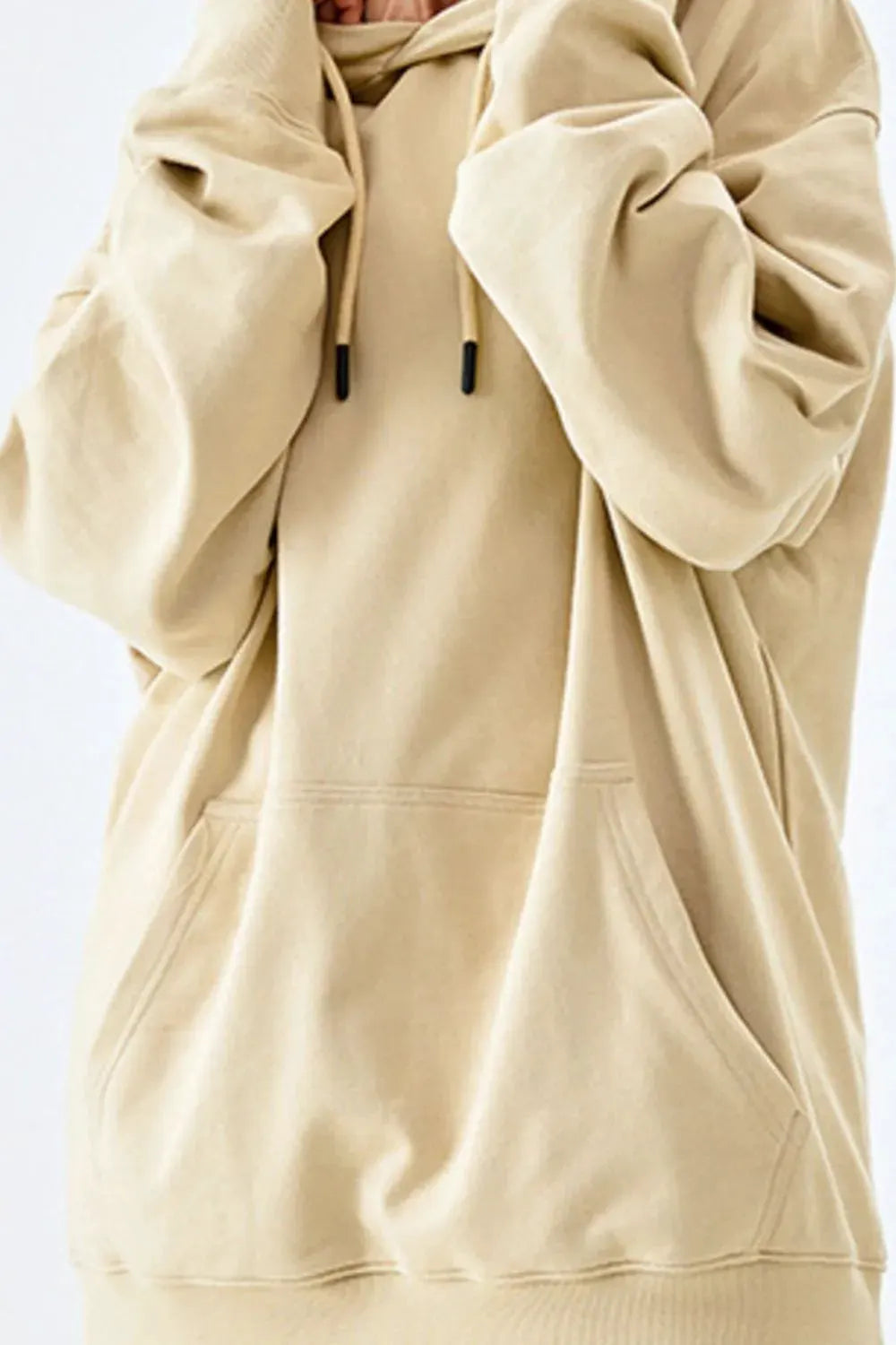 Men's Drawstring Kangaroo Pocket Hoodie by Partner Label
