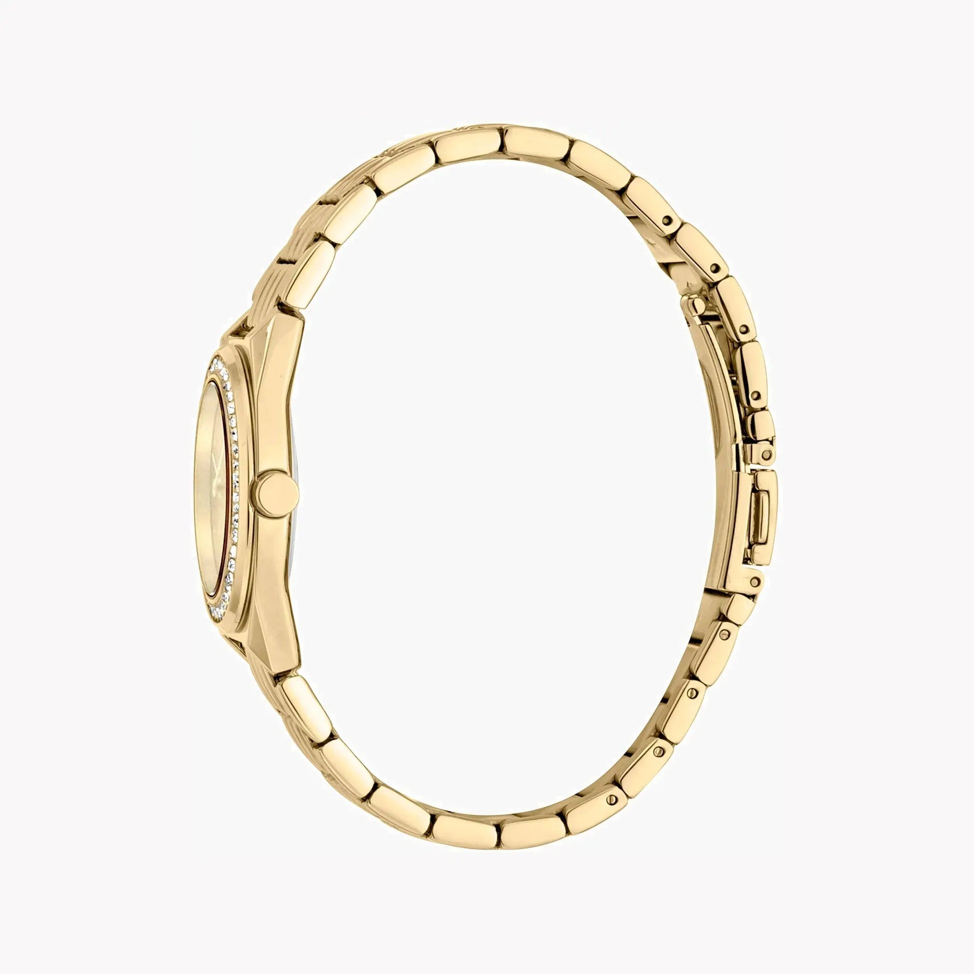 Esprit Women's Gold Stainless Steel Watch, Champagne Dial | ES1L148M0065 by ESPRIT